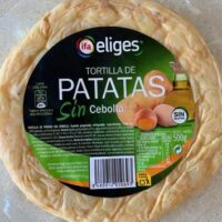 Tortilla from Potatos without Onion