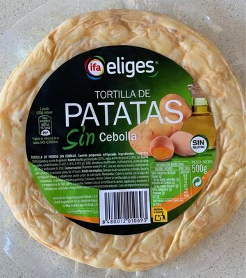 Tortilla from Potatos without Onion Tortilla from Potatos without Onion