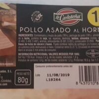 Pollo Roasted horno