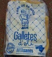 Galletes d'oli Sense sal