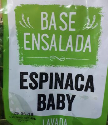 ESPINACA BABY ESPINACA BABY