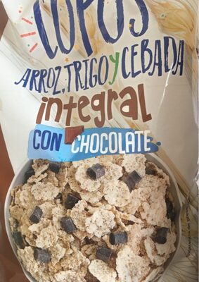 Copos arroz es with Chocolate Copos arroz es with Chocolate