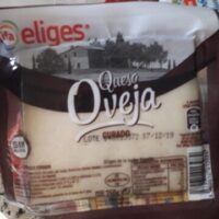 Cheese oveja curado