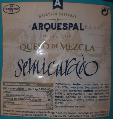 Cheesemezcla semicurado Cheesemezcla semicurado
