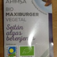 Bío maxiburger vegetal