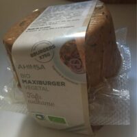 Bio Maxiburger Vegetables Tofu Wakame