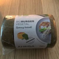 Bioburger Vegetable Cheese and Broccoli