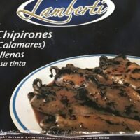 Baby Squid(calamares)rellenos in su tinta