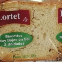 Biscotes Muy bGarlic in sal