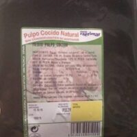 Pulpo Cooked Natural