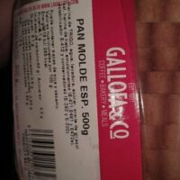 Pan molde 500g