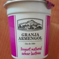 Yogurt Natural sense lactosa