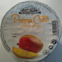 Panna Cotta amb Mango