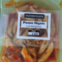 Pasta Rigate bolognesa