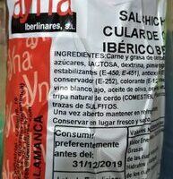 Salchichón cular from Cerdo