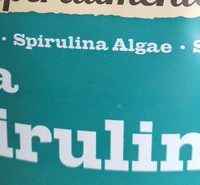 Seaweed spirulina ecológica