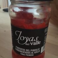 Pepper Piquillo condimentados ajillo