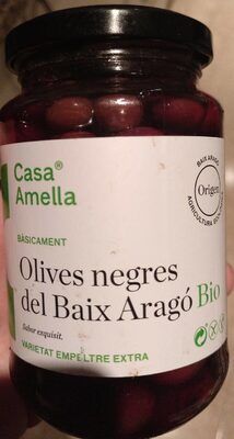 Olives negres del Baix Aragó Bio Olives negres del Baix Aragó Bio