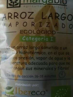 Rice largo vaporizado Rice largo vaporizado