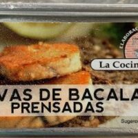 Huevas from Cod Fish prensadas