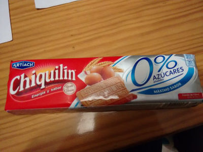 Chiquilin 0% Sugar Galletas 175G Chiquilin 0% Sugar Galletas 175G