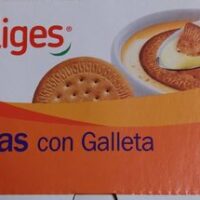 Natillas with Galleta