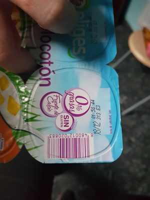 Yogurt Skimmed with Chunks from Peach Yogurt Skimmed with Chunks from Peach