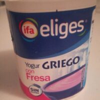 Yogurt Greek with Strawberry