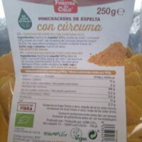 Minicrackers from Spelt Wheat with Cúrcuma Minicrackers from Spelt Wheat with Cúrcuma