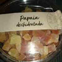Papaya deshidratada