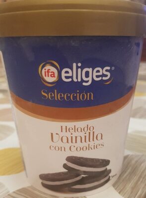 Helado Vanilla with Cookies Helado Vanilla with Cookies