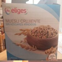 Muesli crujiente (sin Sugar añadidos)