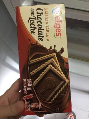 Galleta tableta Chocolate with Leche Galleta tableta Chocolate with Leche