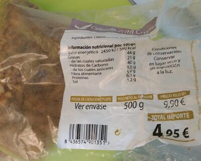 Onion Fried crujiente Onion Fried crujiente