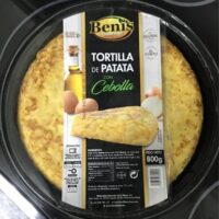 Tortilla from Potato with Onion