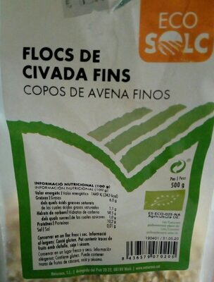 Copos from Oat finos Copos from Oat finos