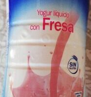 Yogurt Liquids with Strawberry