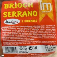 Brioch serrano