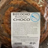 Bizcocho relleno choco
