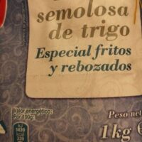Harina semolosa from Trigo