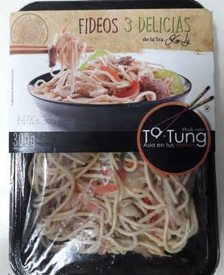 Fideos 3 delicias Ta Tung Fideos 3 delicias Ta Tung
