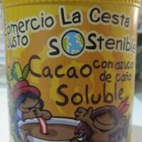 Cacao soluble with Sugar from Caña
