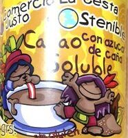 Cacao with Sugar from Caña soluble