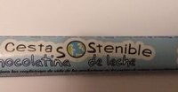 La cesta sostenible. Chocolateina from Leche