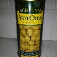 aceitunas stuffed with Anchovy