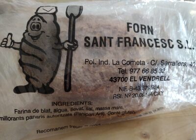 Pa Forn Sant Francesc Pa Forn Sant Francesc