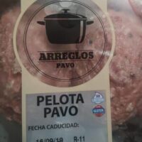 Pelota pavo
