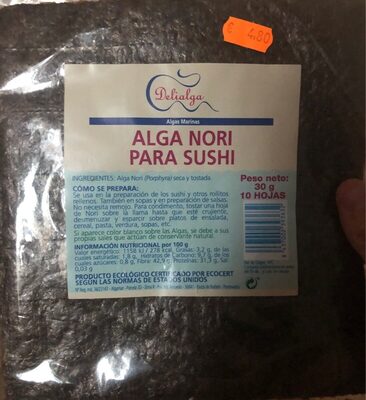 Seaweed Nori Para Sushi Seaweed Nori Para Sushi