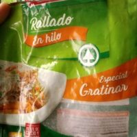 Cheese rallado in hilo para gratinar