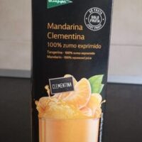 Zumo mandarina clementina